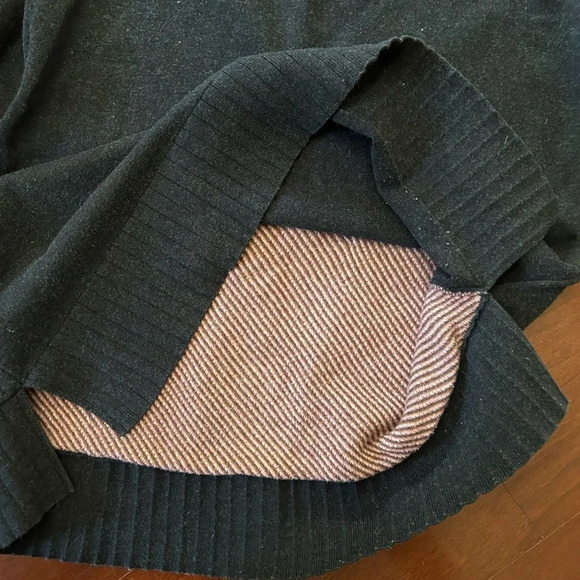 Tommy Bahama Womens' Sweater 100% cotton size M soft dark grey crew neck - Picture 5 of 8